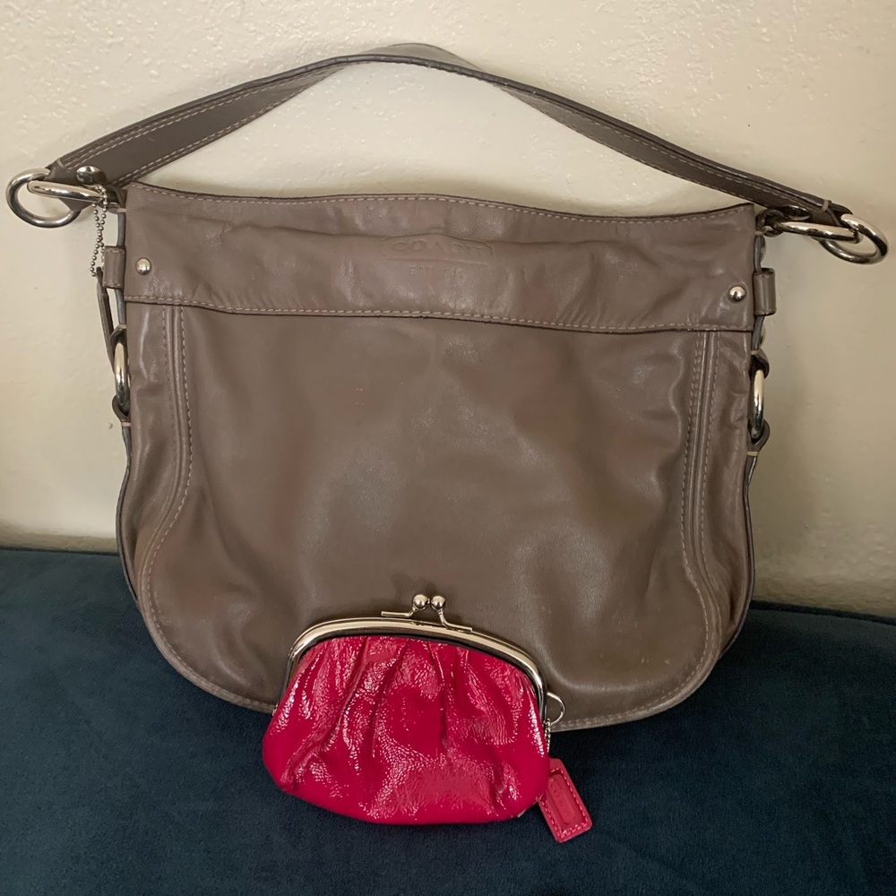 Coach Purse and Coin Purse